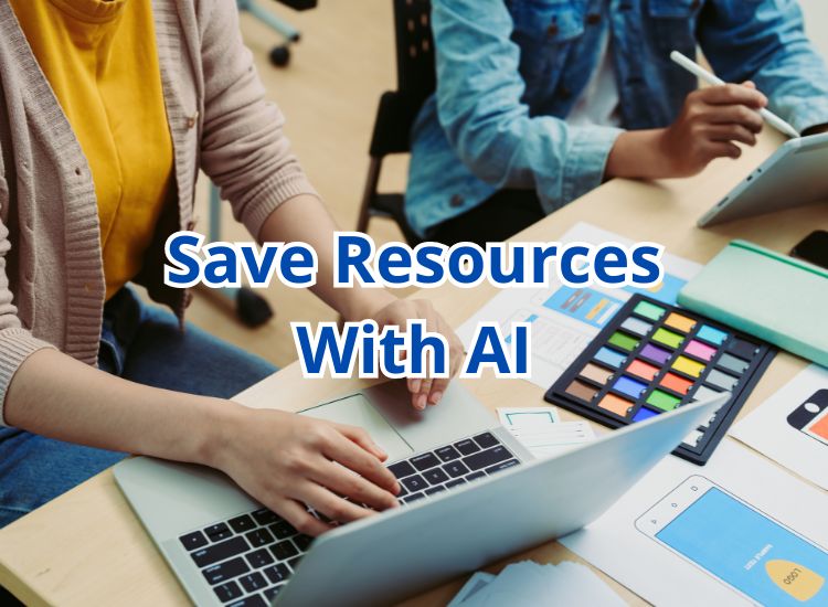 save resources with ai in small business